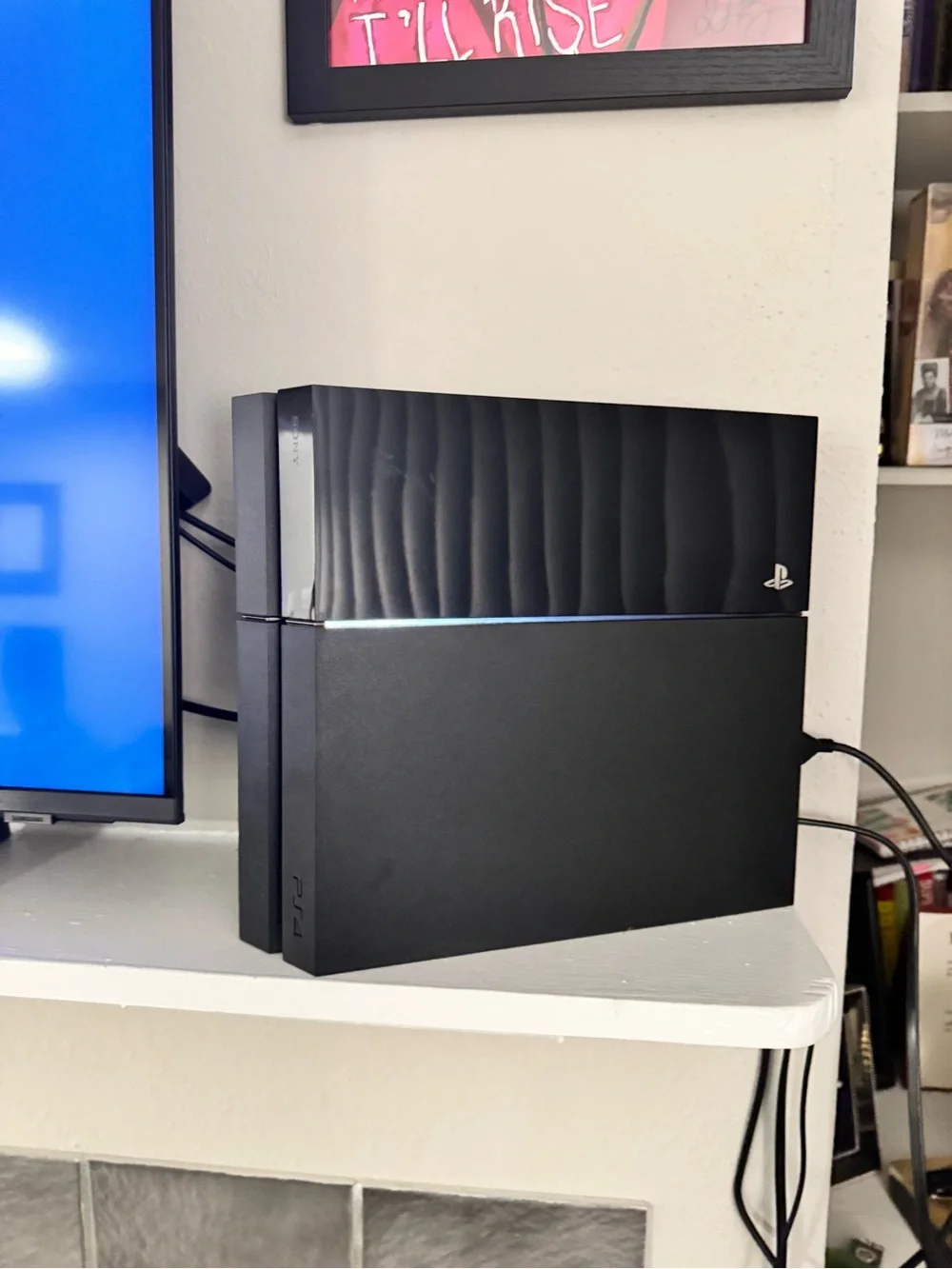 Sony PS4 Console in Jet Black with Matching Controller